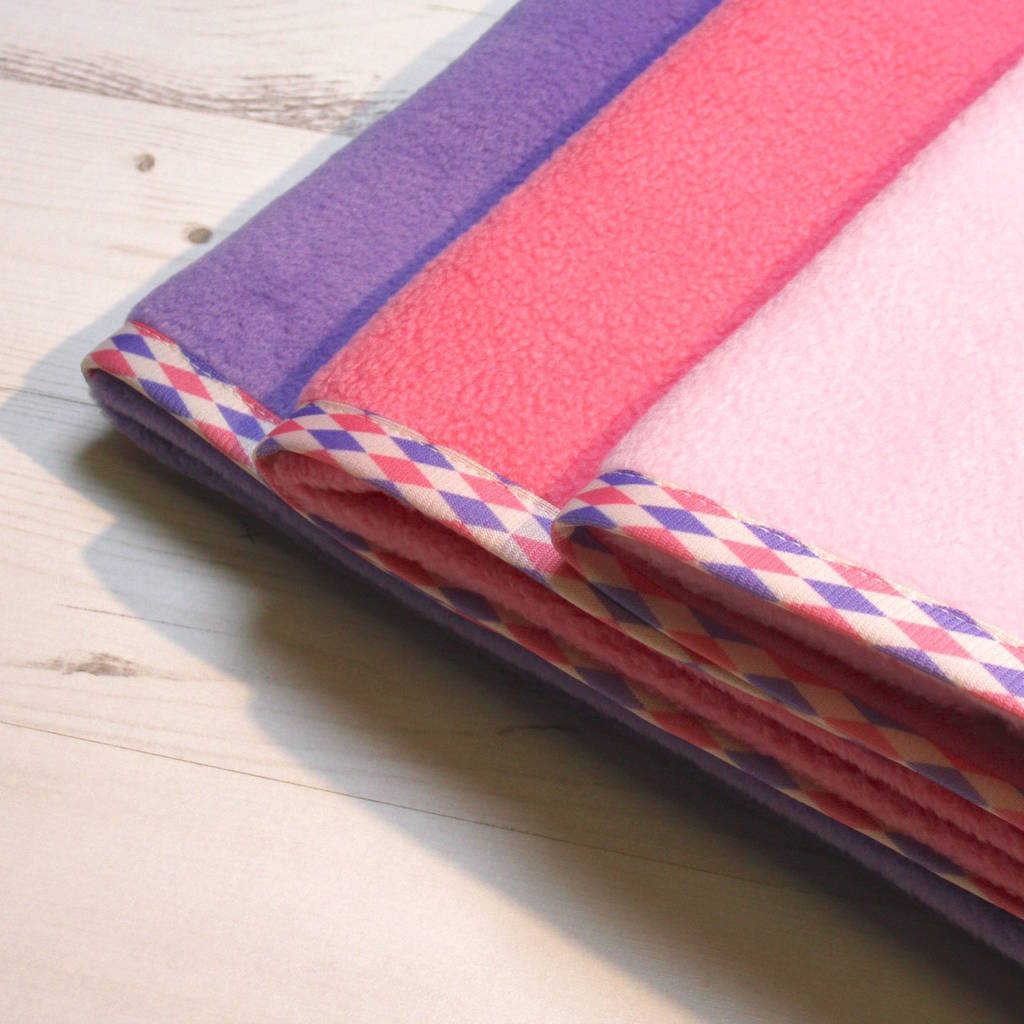 Personalised Blanket Bundle With Free Baby Toy By Mr Mole Blankets