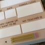 Personalised First And Last Day Of School Sign Memory Board, thumbnail 4 of 9