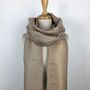Reversible Merino Wool Shawl/ Scarf, thumbnail 8 of 10