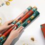 Christmas Houses Wrapping Paper, thumbnail 1 of 7