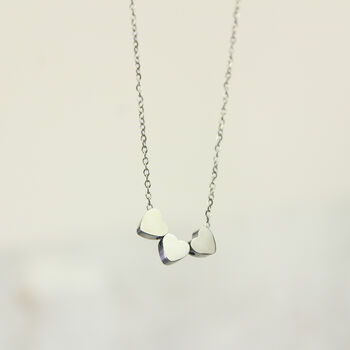 30th Birthday Hearts Necklace, A Heart For Every Decade, 10 of 10