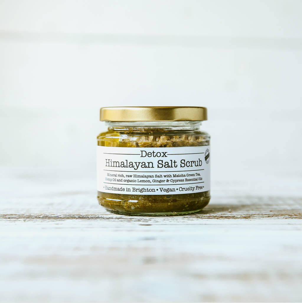 detox himalayan salt body scrub by corinne taylor