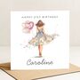 Personalised 21st Birthday Card For Her Or Daughter, thumbnail 1 of 8