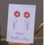 Mother's Day Daisy Stud Earrings And Presentation Card, thumbnail 2 of 2