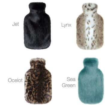 Helen Moore Luxuriously Soft Faux Fur Hot Water Bottle, 4 of 5
