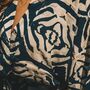Navy Blue Long Sleeve Viscose Summer Kimono, thumbnail 4 of 4
