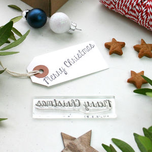 Christmas Rubber Stamps | notonthehighstreet.com