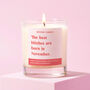 Funny Birthday Gift Soy Candle November Birthday Bitch, thumbnail 1 of 3