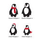 Personalised Penguin Family Blanket, thumbnail 5 of 12