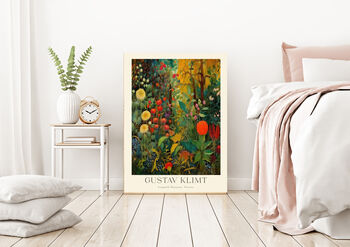 Gustav Klimt Forest Flowers Art Print, 3 of 3