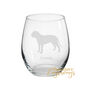 Personalised Mastiff Dog Engraved Glass, thumbnail 3 of 6