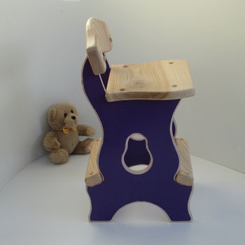Child's Wooden Stool, 5 of 6