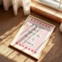 You Were My Favourite Part Of Today Art Print, thumbnail 5 of 8