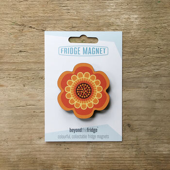 Flower Power Wooden Fridge Magnet, 7 of 7