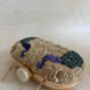 Gold Peacock Clutch Bag, thumbnail 8 of 9