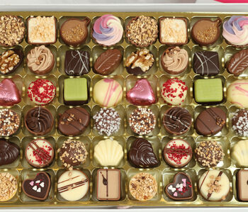 Luxury 48 Chocolate Selection Mothers Day Gift Box. Perfect Mothering Sunday Present, 3 of 3