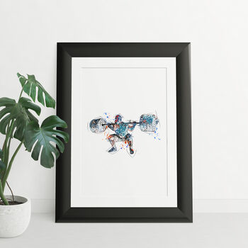 Weightlifting Illustrations, 4 of 5