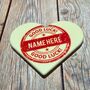 100g Personalised Printed Chocolate Heart, thumbnail 7 of 12