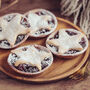 Luxury Brandy And Orange Mince Pies Four Pack, thumbnail 1 of 3