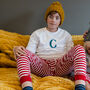 Children's Personalised Initial Sweatshirt, thumbnail 3 of 6