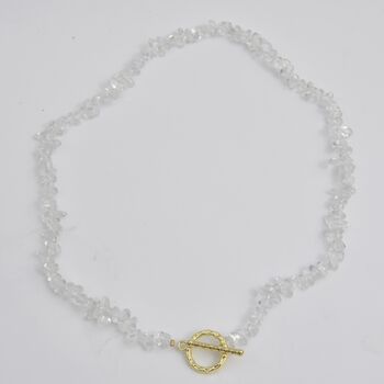 Healing Crystal Chip Necklace Gift For Her, 6 of 12