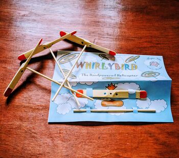 Whirlybird. The Classic Hand Powered Helicopter, 2 of 8