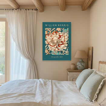 William Morris Botanical Flower Art Print, 2 of 3