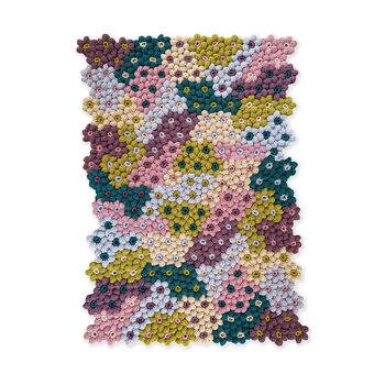Winter Garden Crochet Blanket Kit, 4 of 6