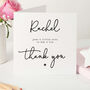 Thoughtful Thank You Card Just A Little Card To Say A Big Thank You, thumbnail 1 of 4