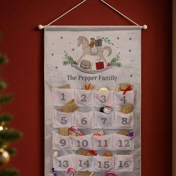 Personalised Rocking Horse Advent Calendar, 3 of 5