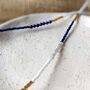 Blue Evil Eye Essential Oil Diffuser Necklace, thumbnail 5 of 8