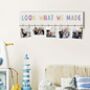 New! “Look What We Made” Kid’s Art / Photo Hanging Wall Decor, thumbnail 6 of 6