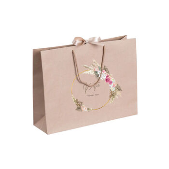 Personalised Paper Bridesmaid Gift Bag, Name Gift Bags, 2 of 3