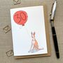 Personalised Podenco Dog Birthday Card, thumbnail 2 of 4