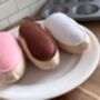 Set Of Three Pretend Play Felt Food Iced Buns, thumbnail 4 of 4