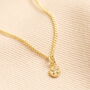 Personalised Delicate Birthstone Pendant Necklace, thumbnail 2 of 6