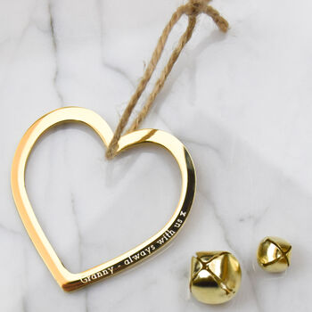Personalised Heart In Gold Or Silver, 2 of 10