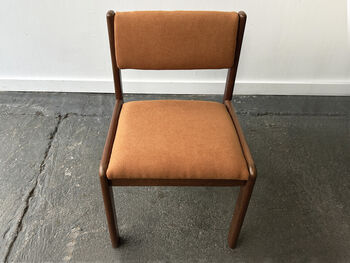 Mid Century Reupholstered Dining Chairs By G Plan, 3 of 12