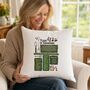 40th Birthday Gift For Gardeners Personalised Cushion, thumbnail 2 of 9