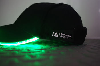 Green LED Light Up Baseball Cap | Party Fun, 4 of 5