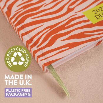 2026 Electric Zebra Diary | A5, 10 of 10