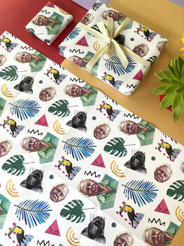 David Attenborough Wrapping Paper, Fun Nature Gift Wrap, 10 of 11