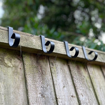 Bracket Fence Panel Hooks Twelve Pack, 8 of 8