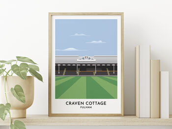 Personalised Contemporary Football Stadium Print, 4 of 12
