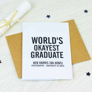 Personalised Graduation Card, 3 of 4