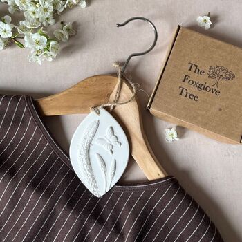 Butterfly And Veronica Gift Botanical Home Air Freshener, 3 of 5