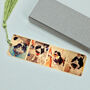 Your Dog Portrait Brushed Metal Photo Bookmark, thumbnail 6 of 11