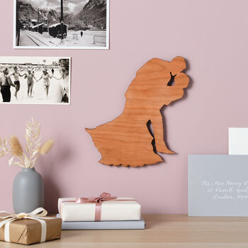 Personalised Wooden Silhouette Art, 2 of 9