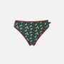 Women's 'Forest Berry' Four Pack Bamboo High Leg Knickers, thumbnail 5 of 5