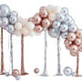Mixed Metallics Balloon Arch With Streamers, thumbnail 2 of 2